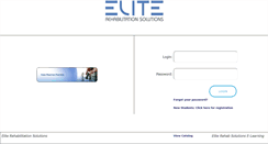 Desktop Screenshot of elearning.eliterehabsolutions.com